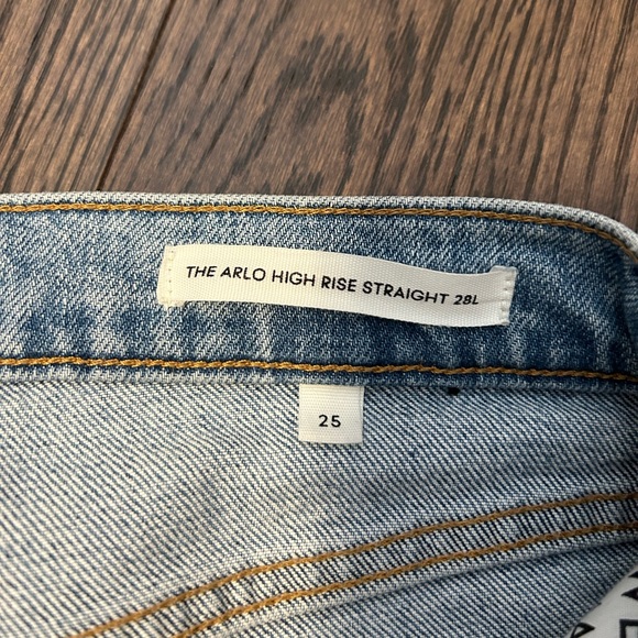 Denim Forum Arlo Straight Leg Jeans - Picture 6 of 6